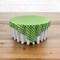 Square Tablecloth 72 x 72 Inch Gingham Checkered Polyester Overlay Use
